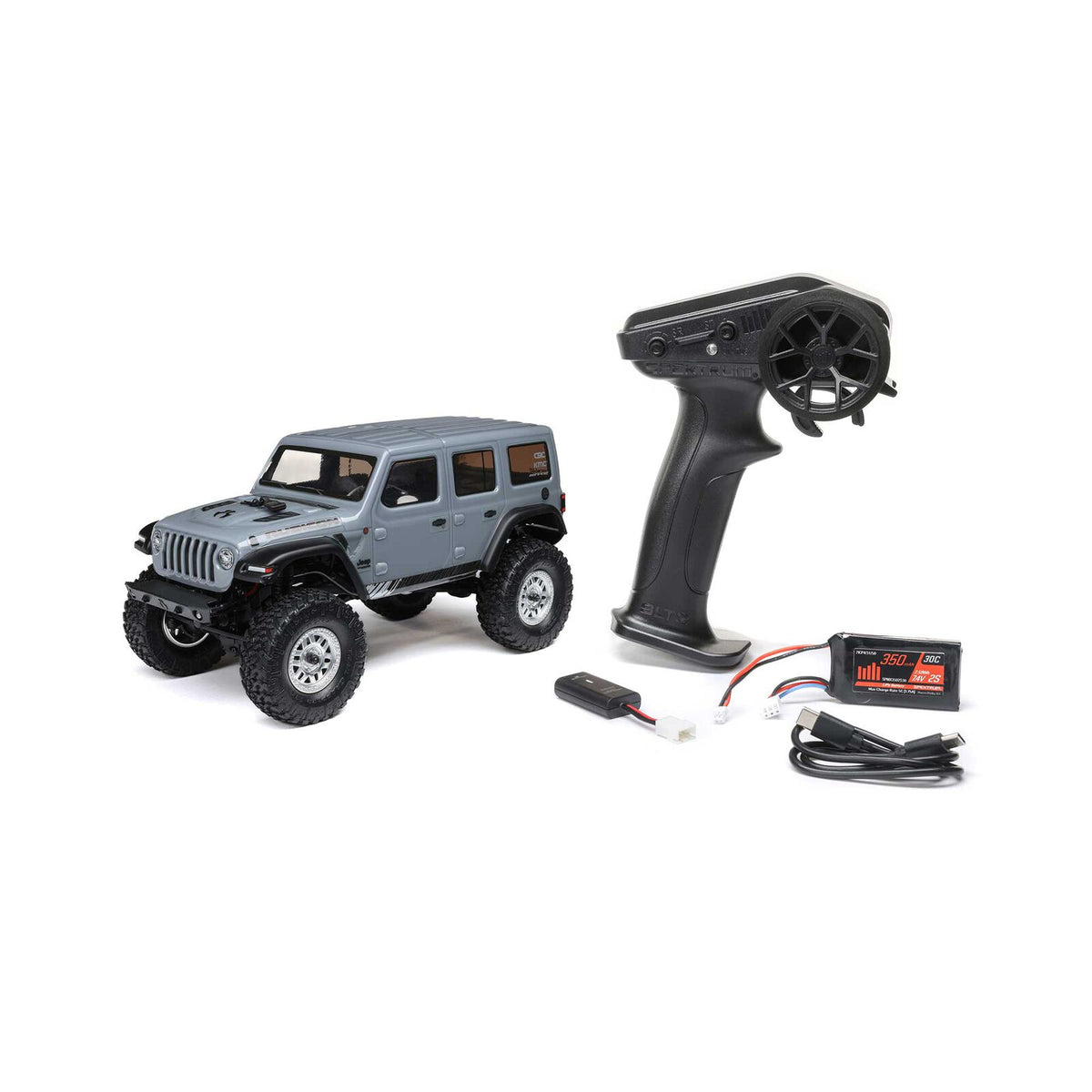 Axial 1/24 SCX24 2019 Jeep Wrangler JLU CRC 4x4: RTR (Green)