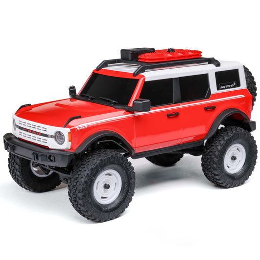Axial SCX24 1/24 RTR Ford Bronco Micro Crawler (Heritage Red)