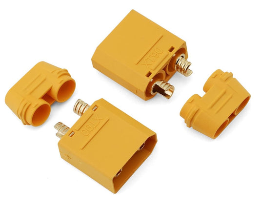 Samix XT90 Connectors: Male (2)