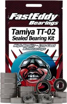 Fast Eddy Sealed Bearing Kit: Tamiya TT-02