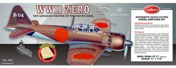Guillows 1/16 WWII Mitsubishi ZERO Laser Cut Balsa Kit