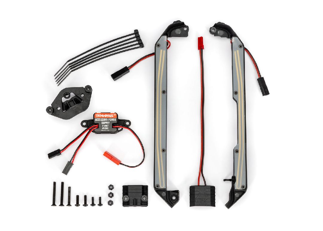 Traxxas LED Underbody Light Set w/Power Amplifier: 4-Tec Drift