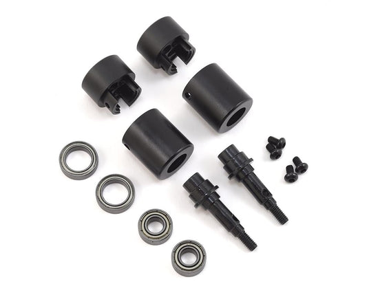 SSD Rear Axle Portal Delete Kit: TRX-4