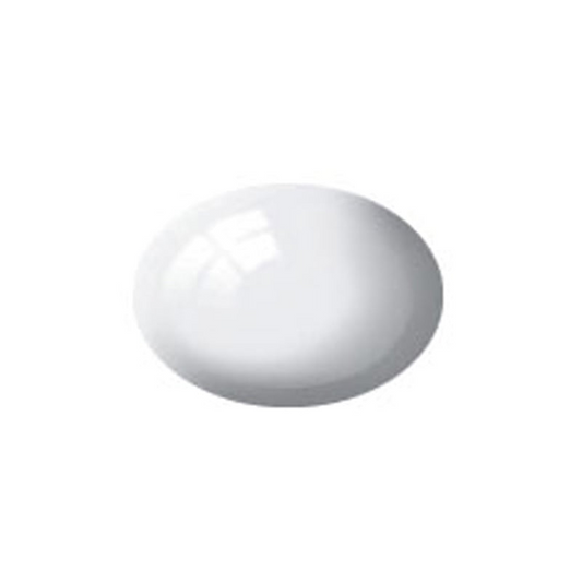 Revell Acrylic Aqua Color Paint: Gloss White (18ml)