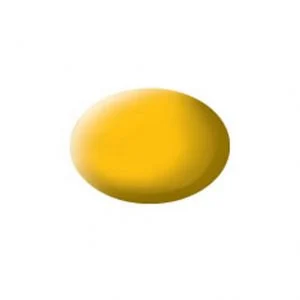Revell Acrylic Aqua Color Paint: Matte Yellow (18ml)