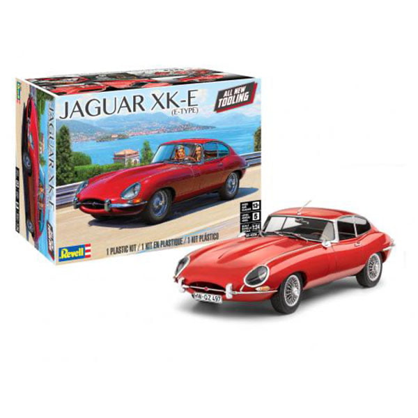 Revell 1/24 Jaguar XK-E E-Type Model Kit
