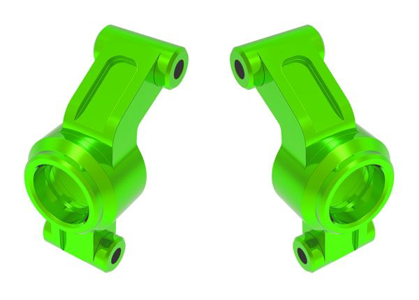 Traxxas Aluminum 6061-T6 Rear Stub Carriers L/R: Mini MAXX