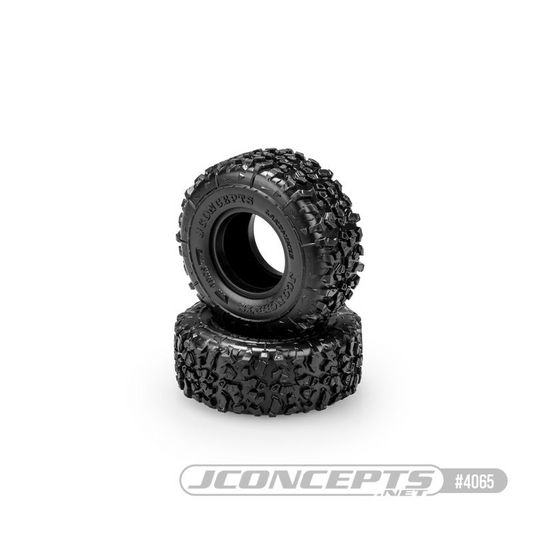 JConcepts Landmines 1.0” Tires: Green Compound 57mm OD: TRX-4M