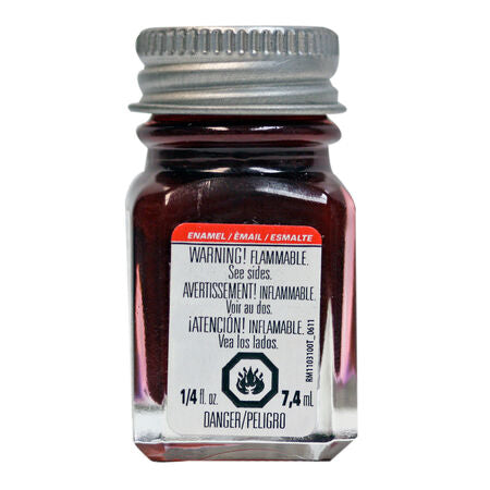 Testors Enamel Paint: Metal Flake Red