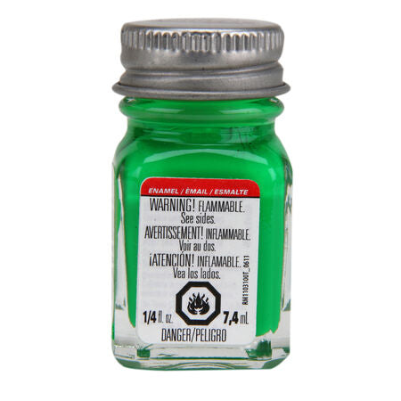 Testors Enamel Paint: Flourescent Green