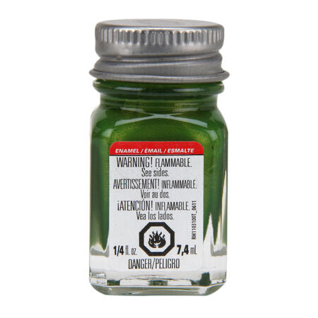 Testors Enamel Paint: Gloss Bright Lime