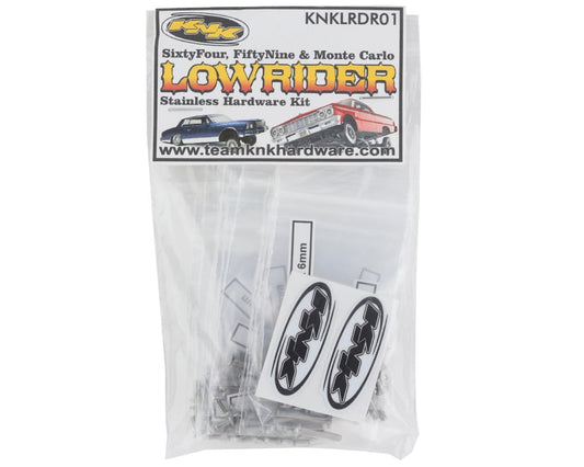 Team KNK Stainless Hardware Kit: Redcat Lowriders