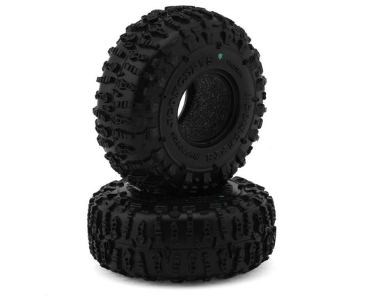 JConcepts Ruptures 1.0” Green Compound Micro Crawler Tires: 63mm OD