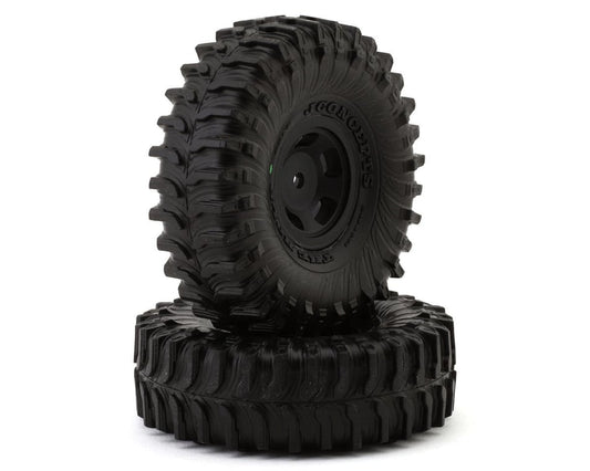JConcepts The Hold 1.0” Green Compound Premounted Glide 5 Wheel: 63mm OD