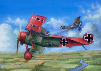I Love Kit 1/24 Fokker Dr.1 Triplane Model Kit
