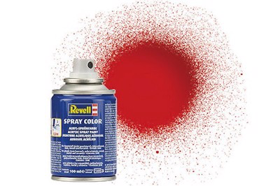 Revell Acrylic Spray Paint: Gloss Fiery Red (100ml)