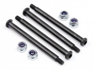 HPI Racing E-Clip Eliminator Suspension Shaft Set: Savage XS