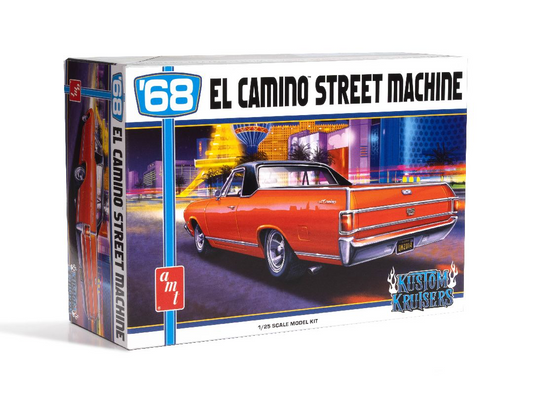 AMT 1/25 1968 El Camino Street Machine Model Kit