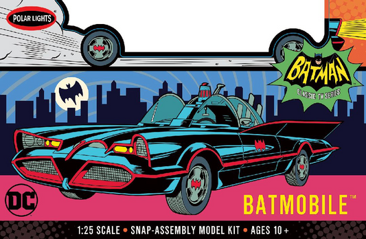 Polar Lights 1/25 Classic Batmobile Snap Model Kit