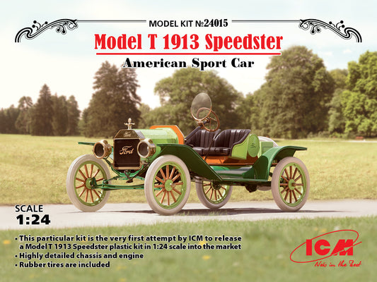 ICM Models 1/24 1913 Ford Model T Speedster Model Kit
