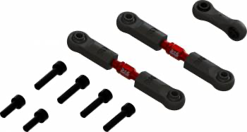 Arrma Aluminum Adjustable Steering Links: Granite/Typhon/Gorgon GROM