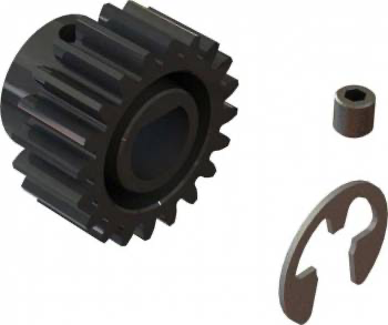 Arrma CNC Steel Safe-D8 Pinion Gear: Mod1 (20T)