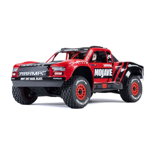 Arrma Mojave GROM 380 4x4 RTR Electric Desert Truck (Red/Black)