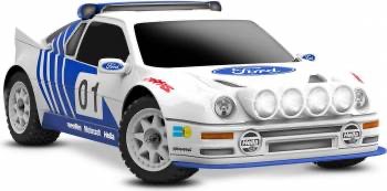 Traxxas Mini Rally VXL-3S: Ford Escort RS200 Cosworth RTR (White)