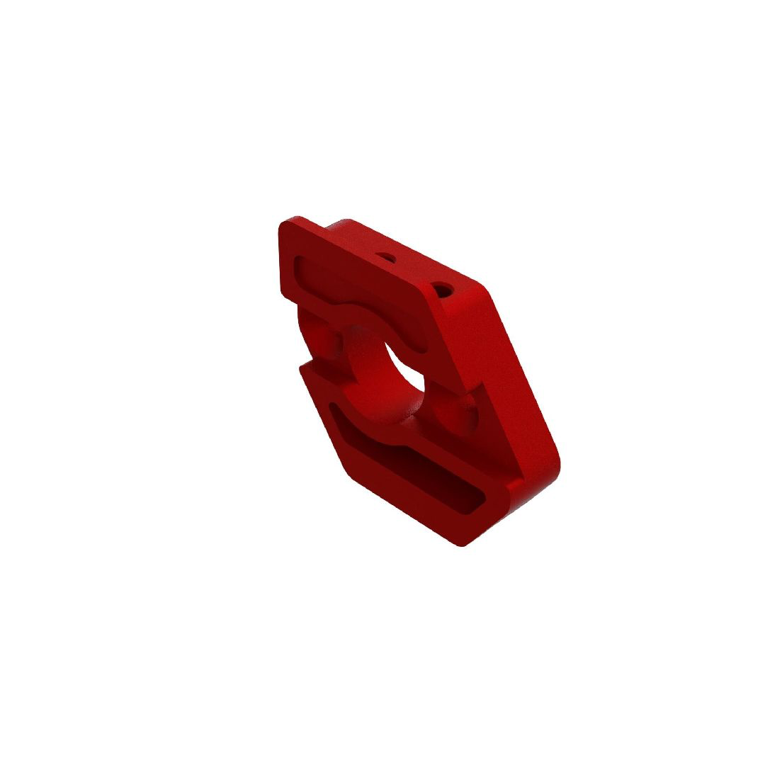Arrma Sliding Motor Mount Pkate: 56 Series (Red)