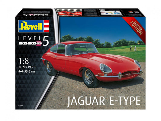Revell 1/8 Jaguar E-Type Limited Edition Model Kit: Level 5