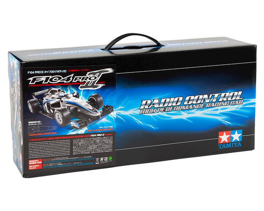 Tamiya 1/10 F104 PRO II Competition F1 Chassis Kit w/Body