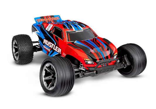 Traxxas Rustler 1/10 2WD Clipless XL-5 RTR Stadium Truck w/NiMH Battery and Charger