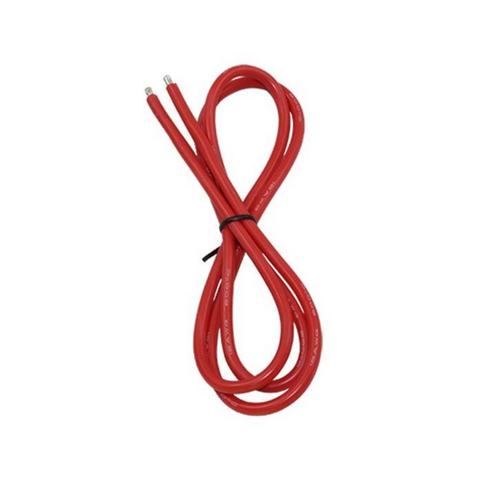 Castle Wire 8AWG: 36” (Red)