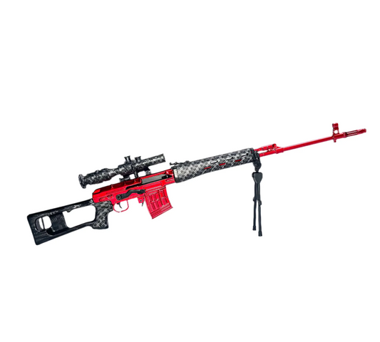 Goat Guns 1/4 Special Edition “Red Team” SVD Sniper Rifle Diecast Model Kit