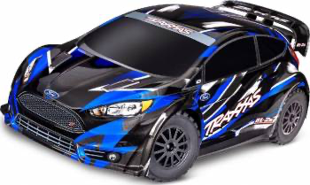 Traxxas Fiesta ST Rally 1/10 AWD BL-2S Rally Car w/TSM RTR: Blue