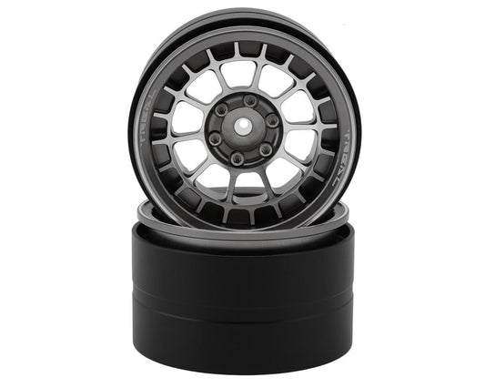 Treal Aluminum 2.2” Type A Beadlock Rims: Titainium