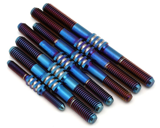 JConcepts TLR 8IGHT-X 2.0 XE Titainium Turnbuckles: Blue