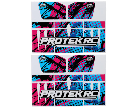 Protek RC JConcepts 1/8 Razor Wing Wraps: Hectic