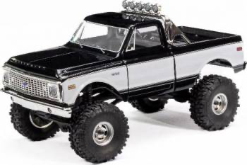 Axial SCX24 1971 Chevrolet C10 4x4: RTR (Black/White)