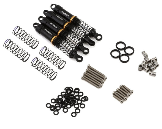 INJORA LS 59mm Long Travel Oil Shocks: TRX4-M (Black)