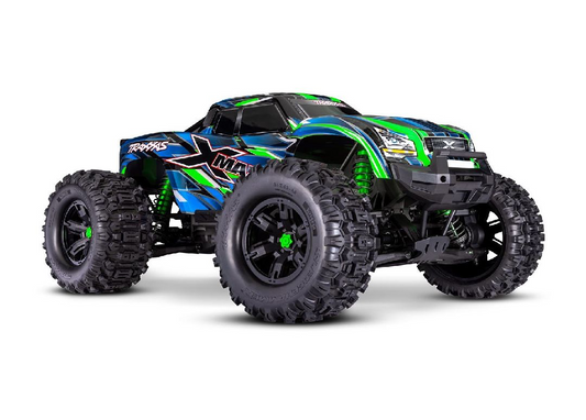 Traxxas X-Maxx 4WD VXL-8S Monster Truck w/BELTED Tires: RTR (Green)