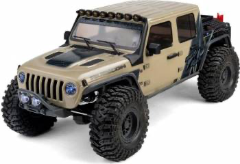 Axial SCX10iii JT Gladiator 4x4 Trail Crawler: RTR (Tan)
