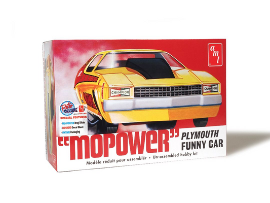 AMT 1/25 ‘MOPOWER’ Plymouth Funny Car Model Kit