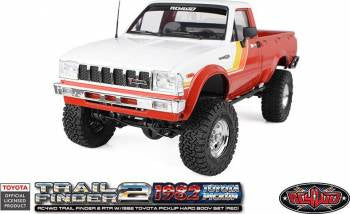 RC4WD Trailfinder 2 1982 Toyota Pickup Hardbody: RTR (Red)
