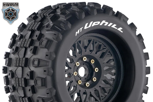 Louise R/C ST Uphill 1/8 Monster Truck Tires: 17mm Hex (1/2” Offset)