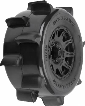 Pro-Line 3.8” Sand Paw Sand/Snow HP BELTED 17mm Paddle Tires