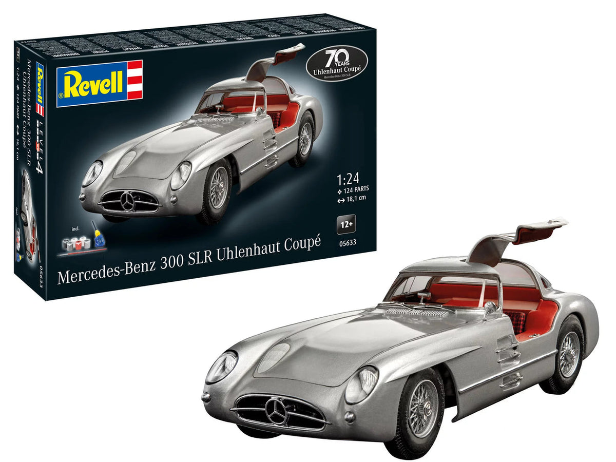 Revell 1/24 Mercedes Benz 300 SLR Uhlenhaut Coupe 70th Anniversary