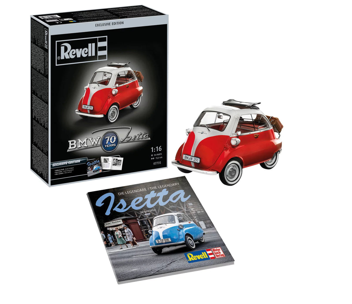 Revell 1/16 Exclusive Edition BMW Isetta 250 70th Anniversary Model Kit