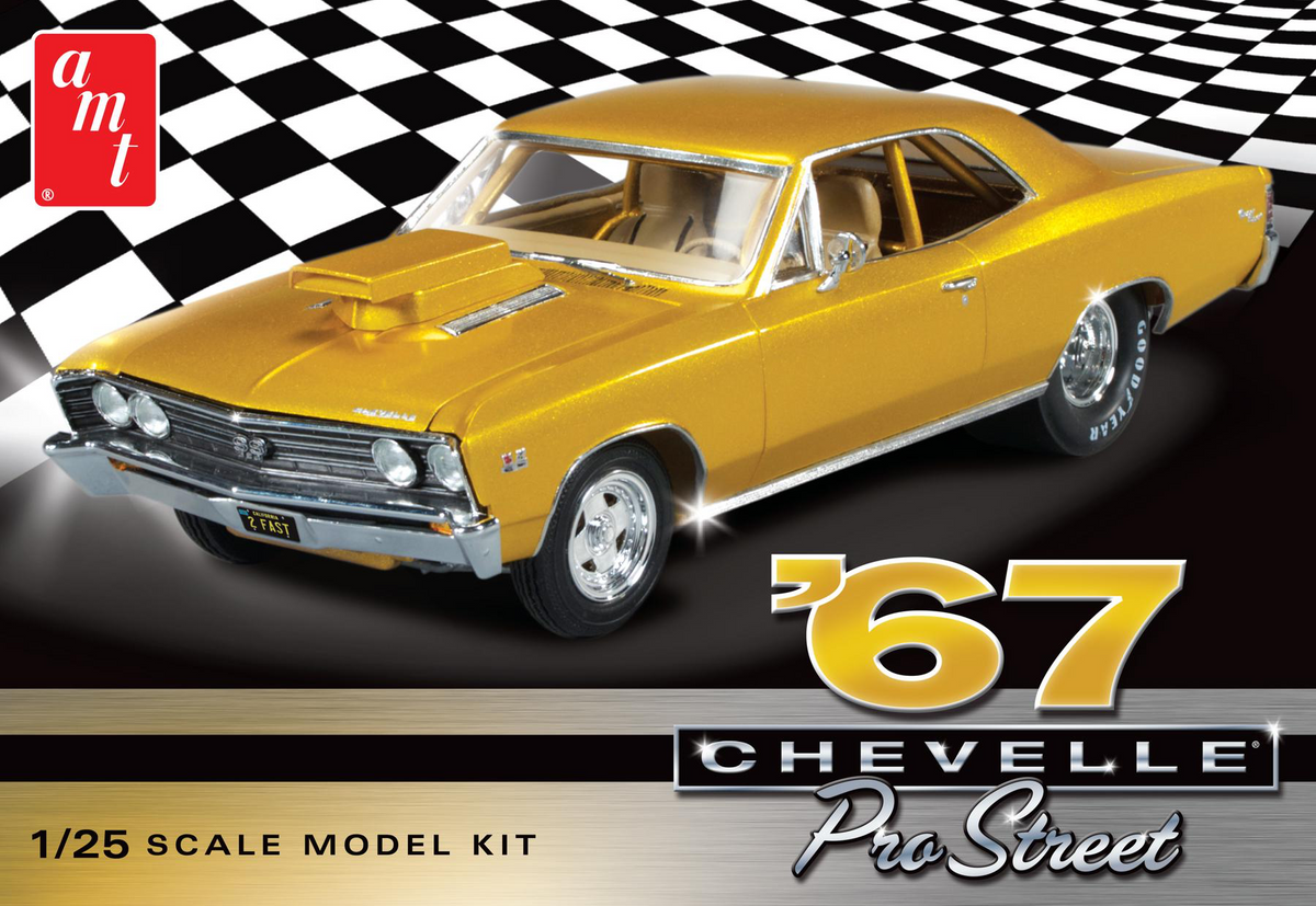 AMT 1/25 1967 Chevelle Pro Street Model Kit