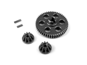 BlackZon Steel Spur Gear and Differential Pinion Set